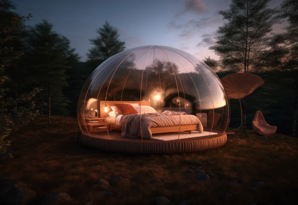 giant clear bubble tent