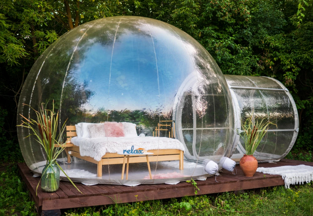 transparent clear wedding tent